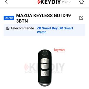 keydiy Mazda 3